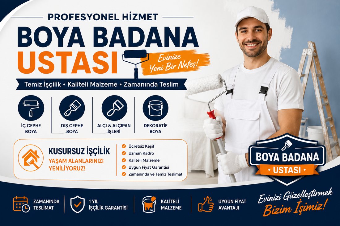 Urla boya badana ustası – profesyonel boyacı